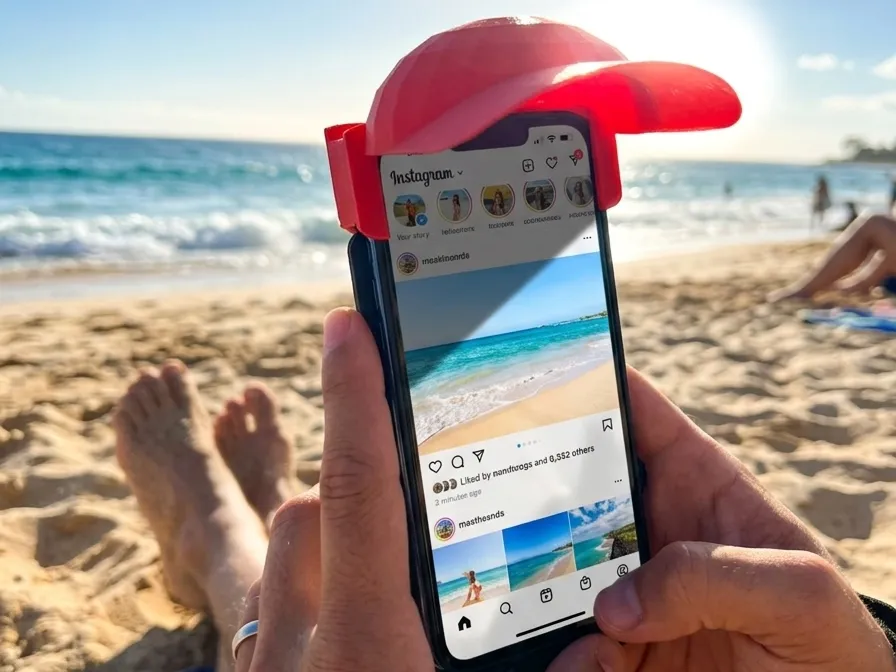 Telefon Ekranı Güneşlik Siperi — görsel 1